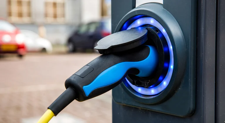 electric car charging station 