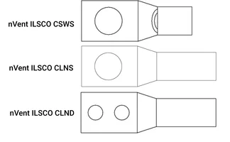 ILSCO SureCrimp Lugs Drawing ILSCO SureCrimp Lugs Drawing