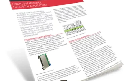 Snippet: MicroTCA systems for low-cost applications