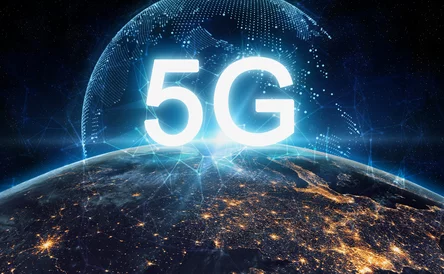 concept of future technology 5G network wireless systems and internet of things