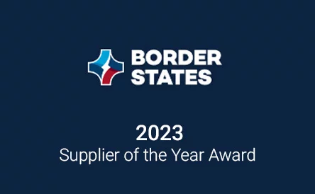 Border States 2023 Supplier of the Year Award Card