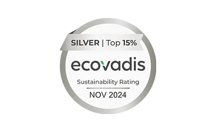 EcoVadis Silver Sustainability Rating 2024