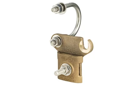 nVent Erico Fence Pipe Pedestal Clamp