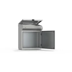Console monopezzo in acciaio inox, MPGS