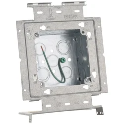 nVent CADDY Box Mounting Plate with Far Side Support on Stud Assembly