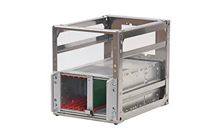 Railway On-Board Rack welded 3U