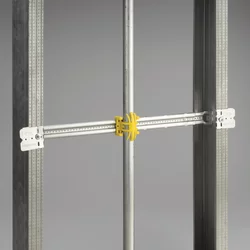 PH42470.png nVent CADDY Telescopic Screw Box Straps with Conduit Positioning Clip