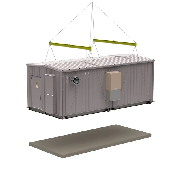 Lift Rig - STEEL FLOOR and CONCRETE SLAB 01