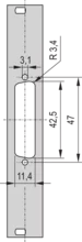 19 front panel