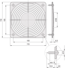 protective grille