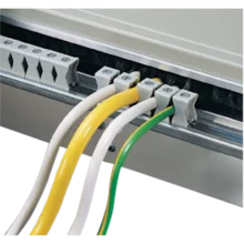 clamps for cable support rail