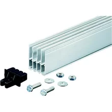 mounting bracket with insulating block for busbar 3 4 pole