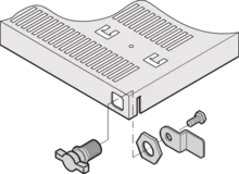 Varistar Novastar Eurorack accessories for 19inch telescopic shelves
