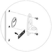 Monitor Arm Mounting Kit for Varistar Cabinet