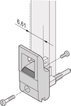 handle inserter / extractor iet handle 0.1inch offset