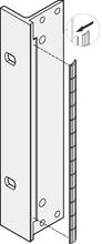 19" bracket with stainless steel EMC gasket for U-FPL