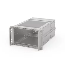 Railway Subrack SNCF Type, 6U, 36HP,  shielded version
