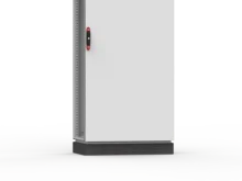 Ventilated front/rear plinths