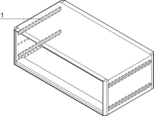 RatiopacPRO emc gasket for side panel to cover plate