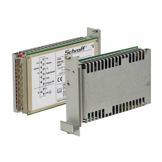 19" AC/DC switch-mode PSUs, Maxpower 50 W, single