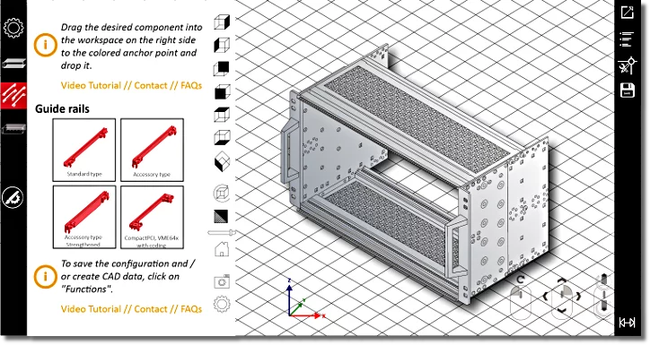subrack Configurator 3D