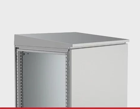 nVent HOFFMAN stainless steel rain hood, MSST, redesigned for improved ease of use