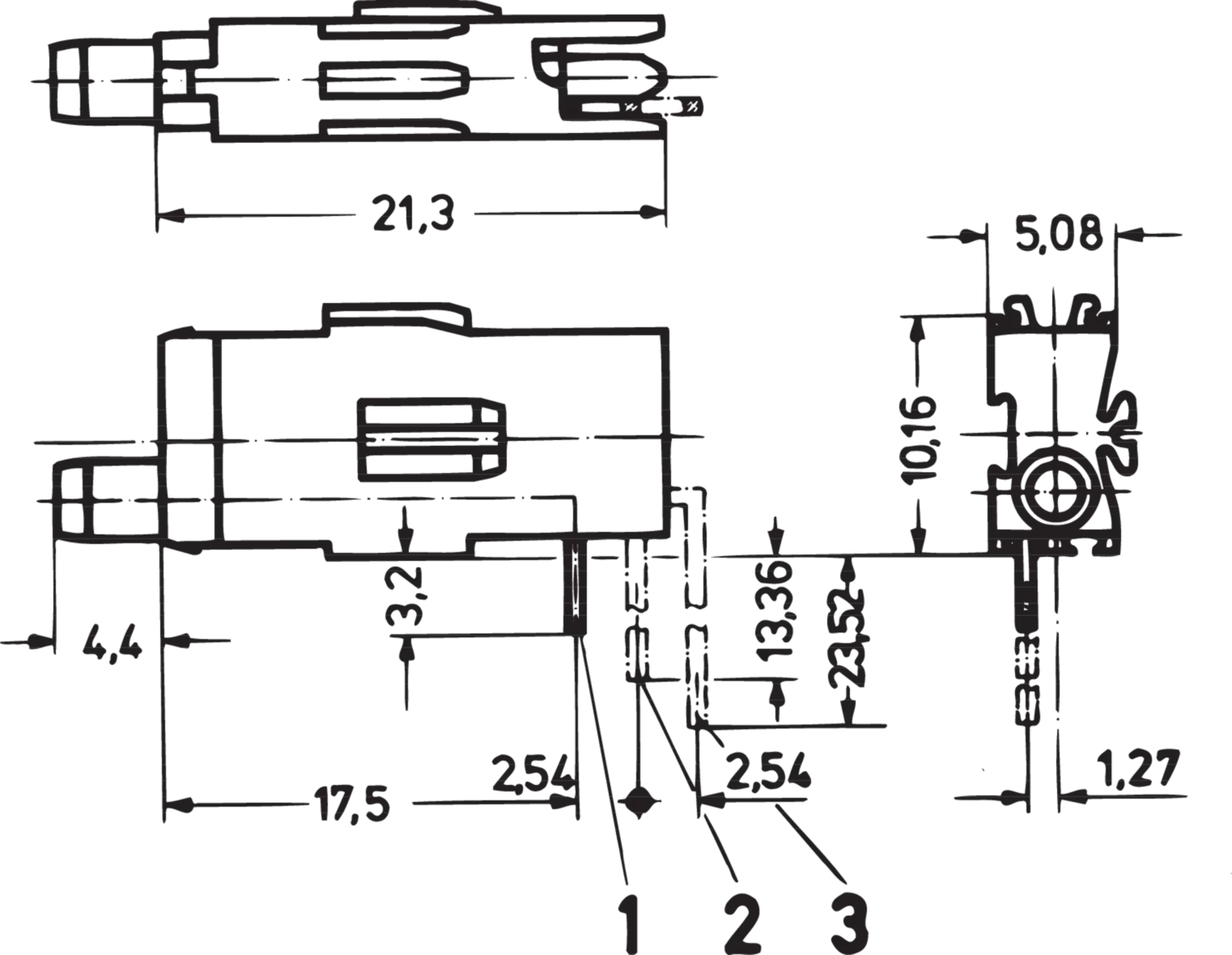 single led test socket