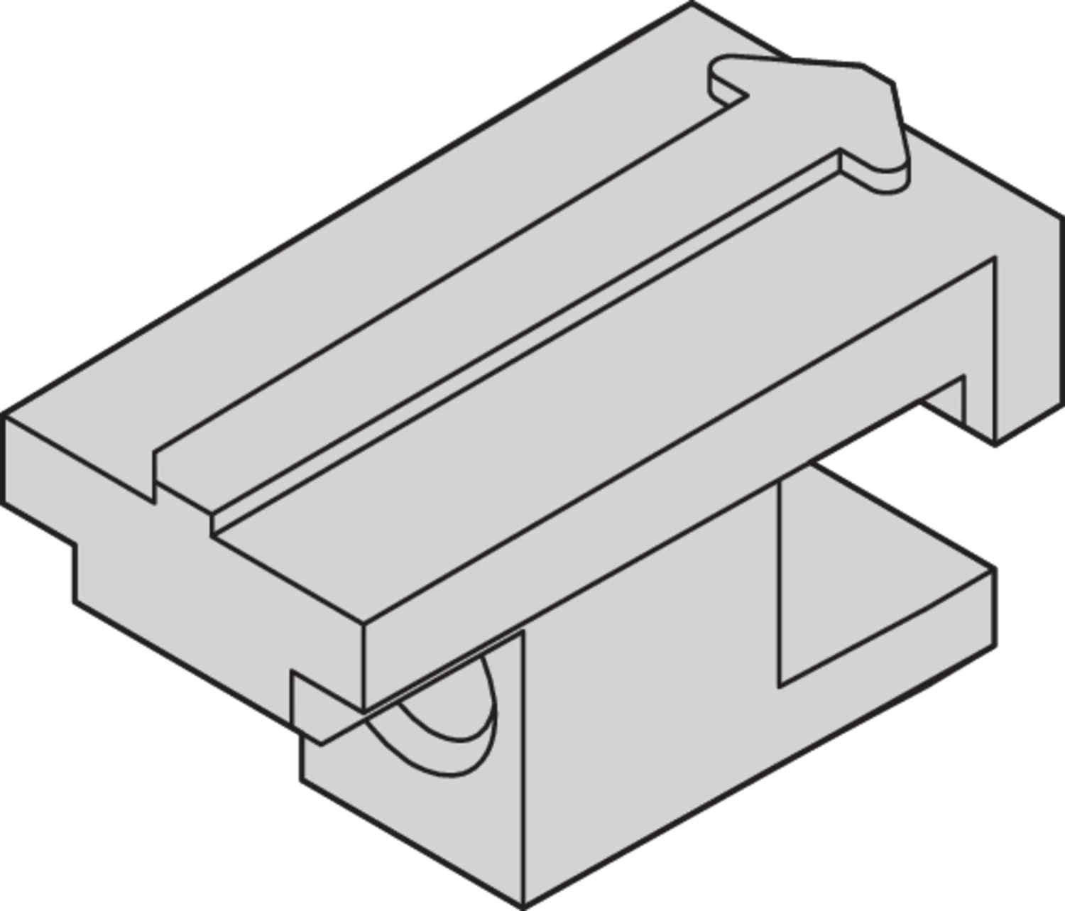 rear panel fastener