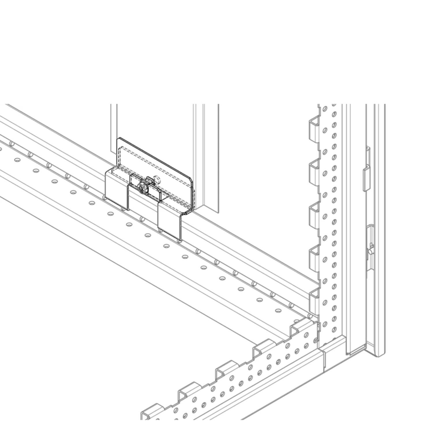 Internal Retainer for Rear Panel for Varistar CP