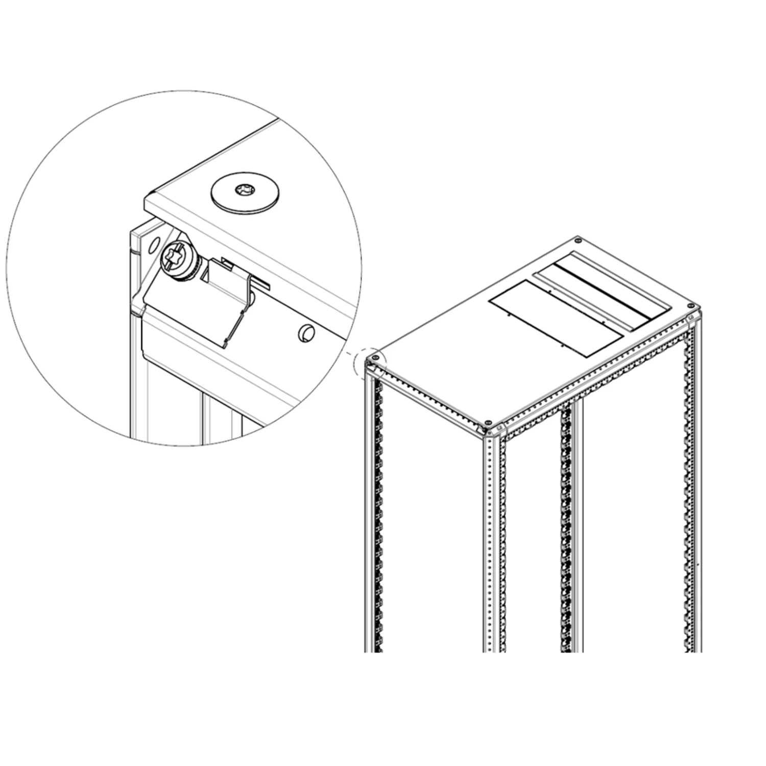 Internal Retainer for Top Cover for Varistar CP