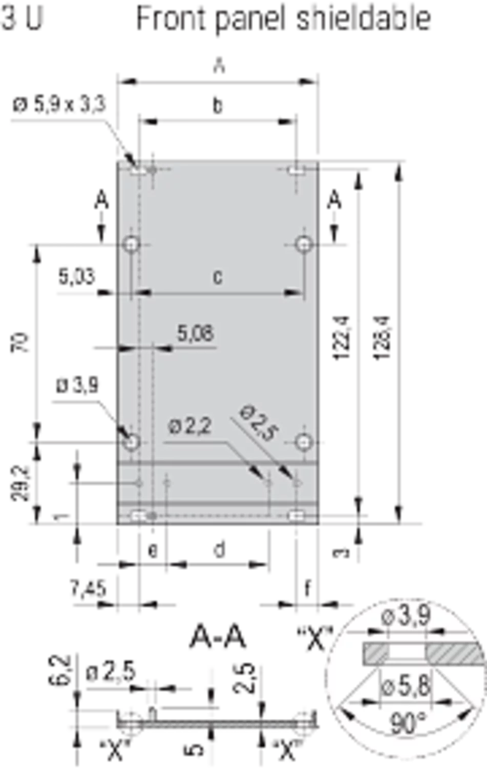 frame type plug in unit kit