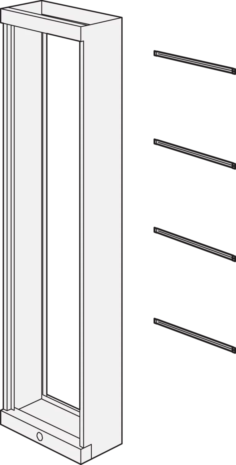 Etsirack cable support rail