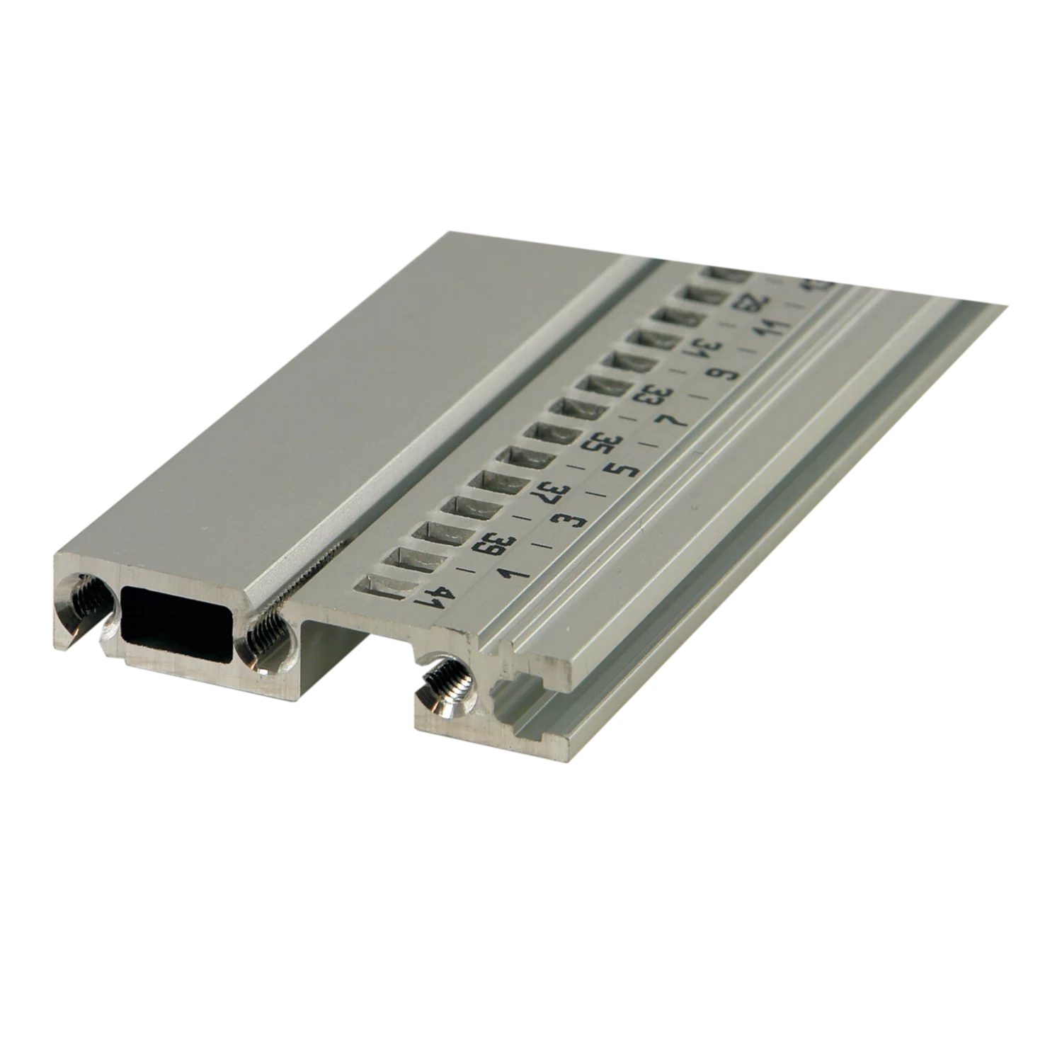EuropacPRO horizontal rail rear rugged for indirect backplane fixing