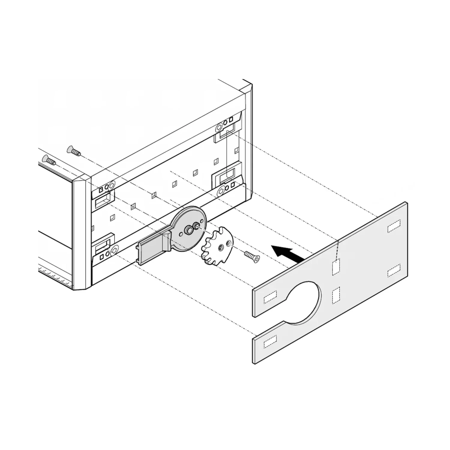 tip up handle assembly kit