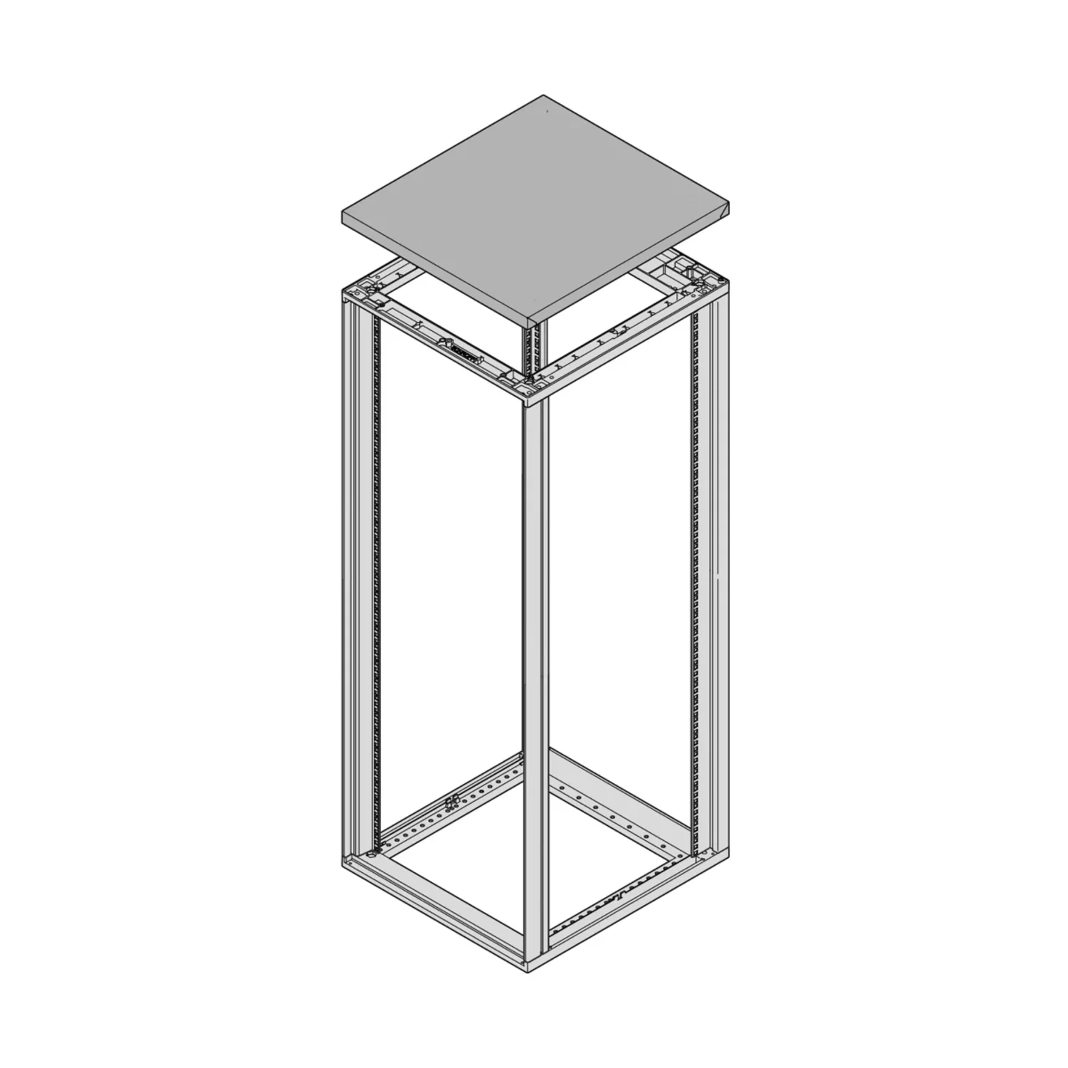 Novastar raised top cover 50 kg capacity