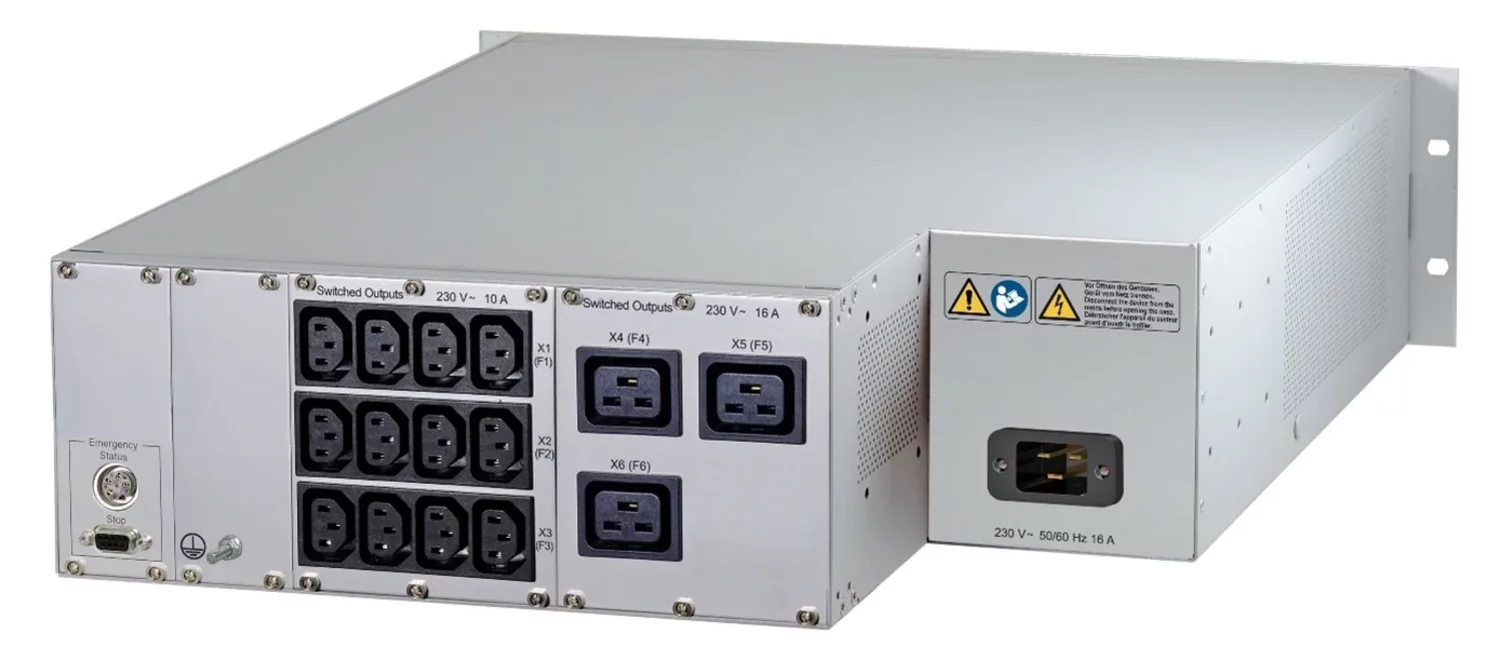 Rack Safety Plus, Power Distribution Unit with Emergency Stop function
