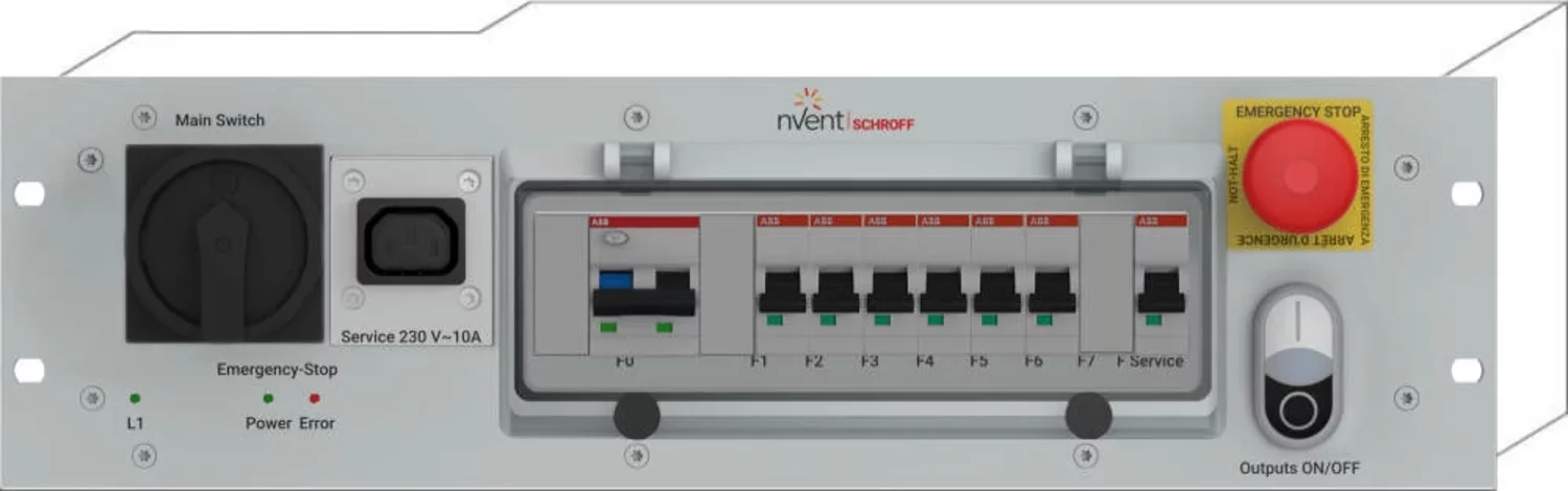 Rack Safety Plus, Power Distribution Unit with Emergency Stop function