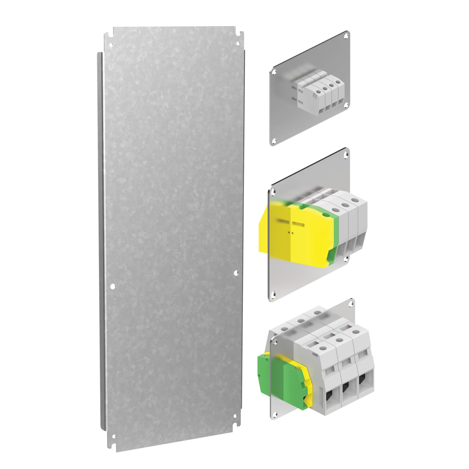 Sequestr Panel Galvanized Back Panel Optional Replacement Conductive Panel