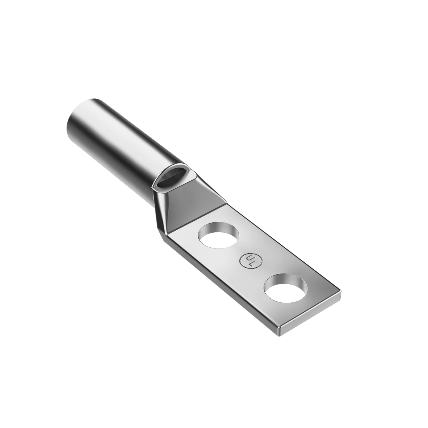 DGCL201_2-HoleLongBBLCompLug; Grd Lug; Ground Accessories; Photo Rendering; CAD Rendering