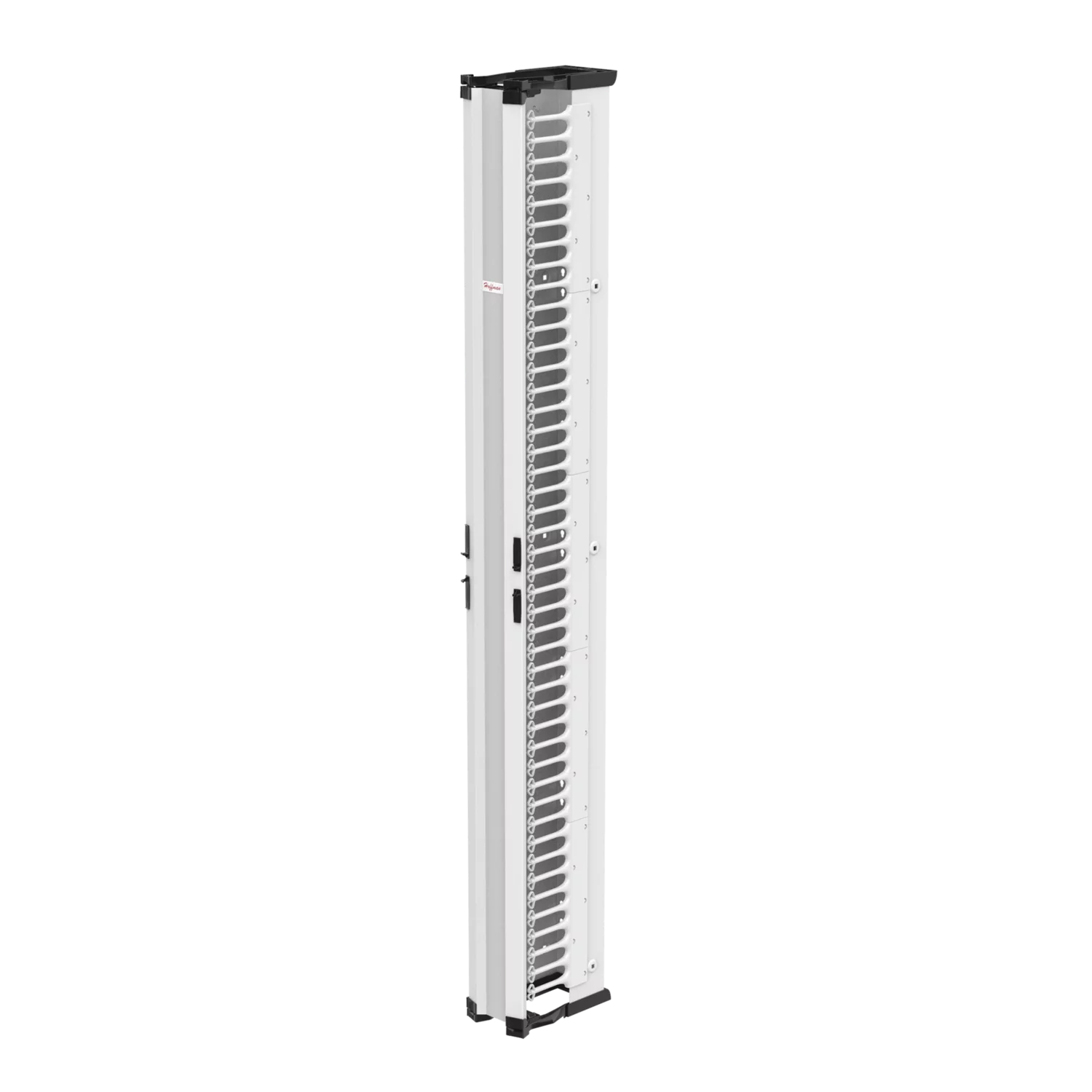 CABLETEK Vertical Cable Manager; WHITE; DV6S7W; 45U; 7 FOOT; 7 FT; PHOTO RENDERING; CAD RENDERING