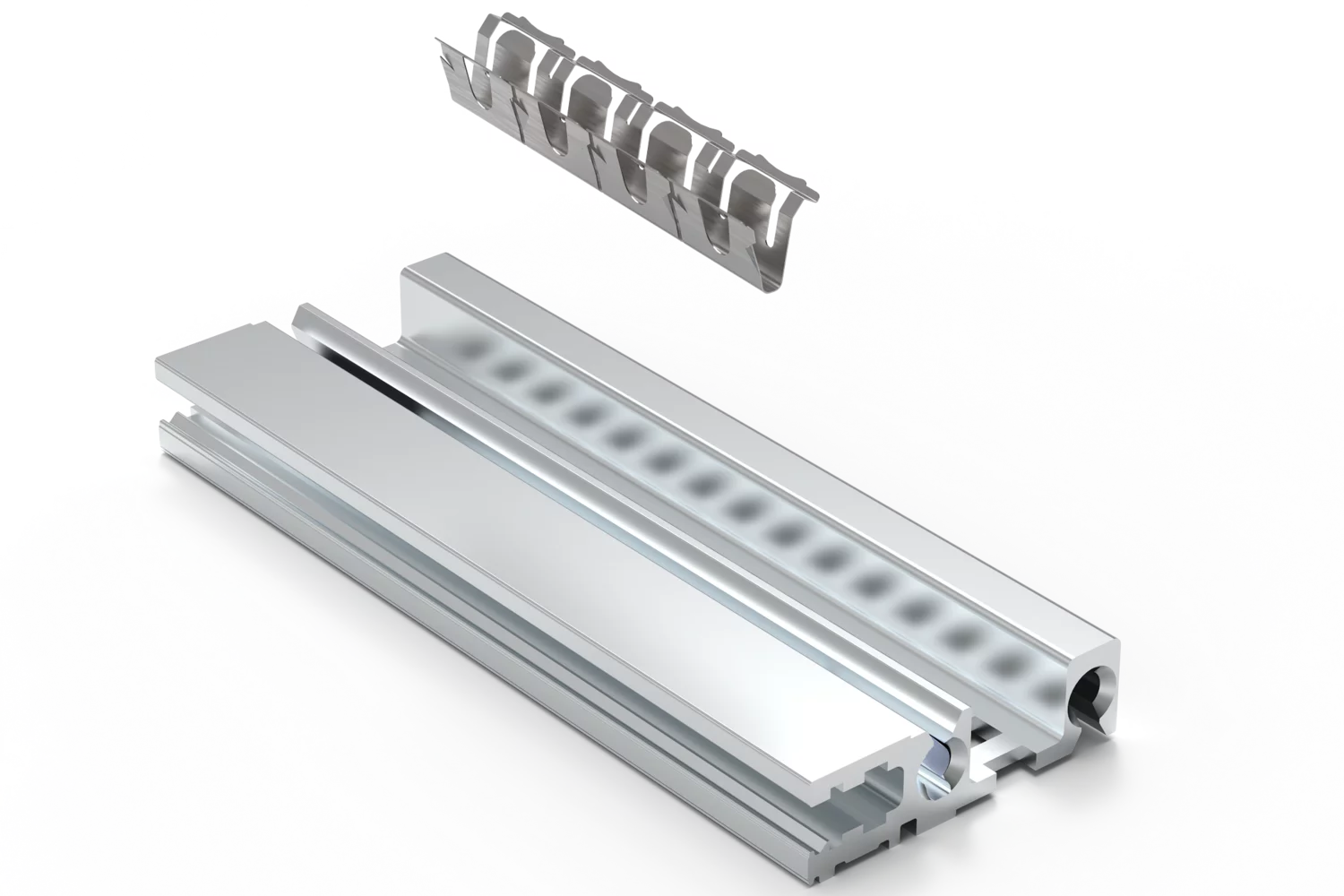 Horizontal Rail and EMC Gasket