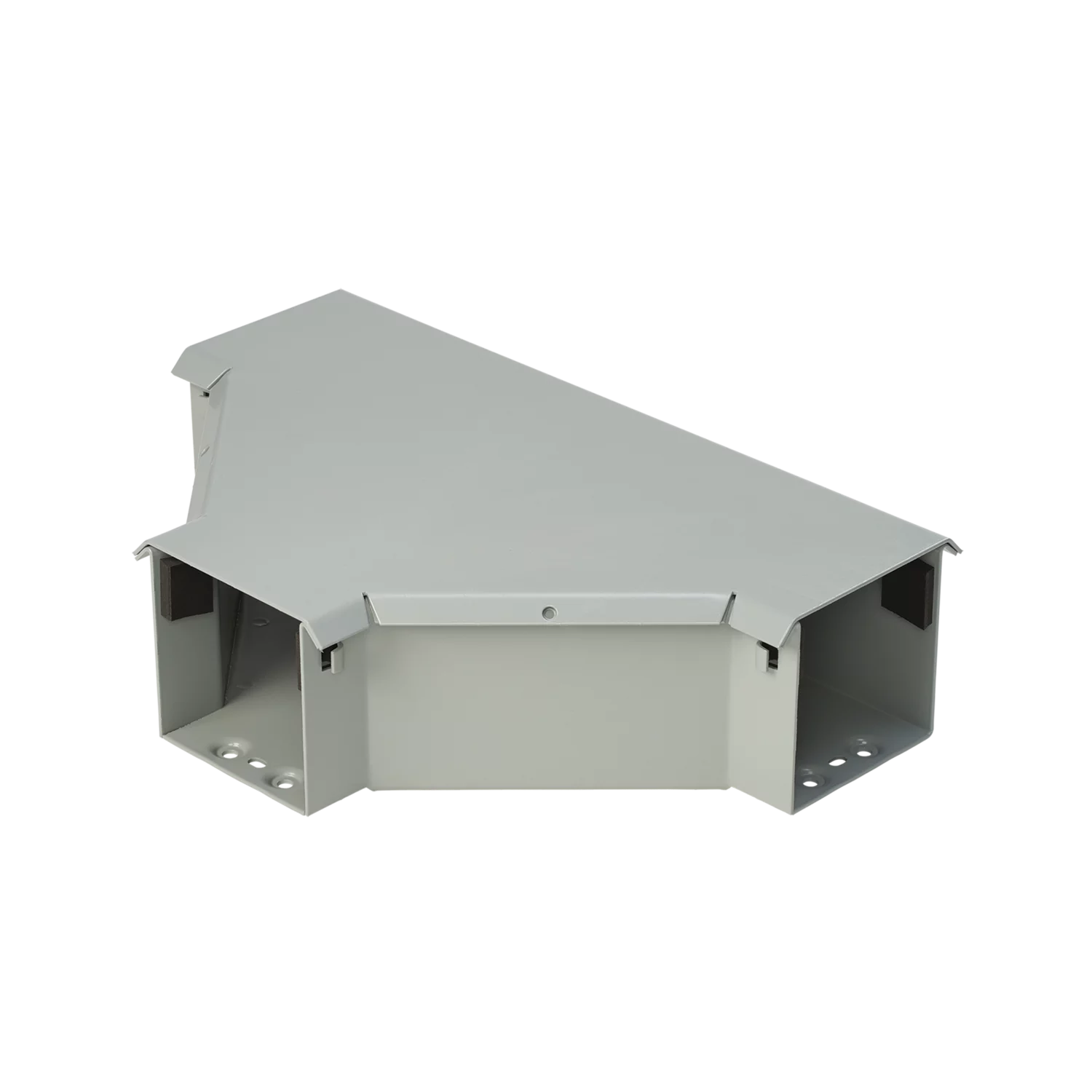 F44T3RT_FlushTee, Commercial > Cable and Wire Management > Lay-in Wireway > Lay-in NEMA Type 3R Wireway > 90-Degree Flush Tee, F44T3RT, F66T3RT, F88T3RT