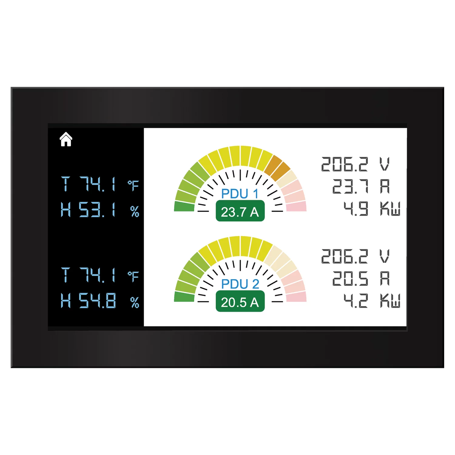Door-Mount PDU LCD Display