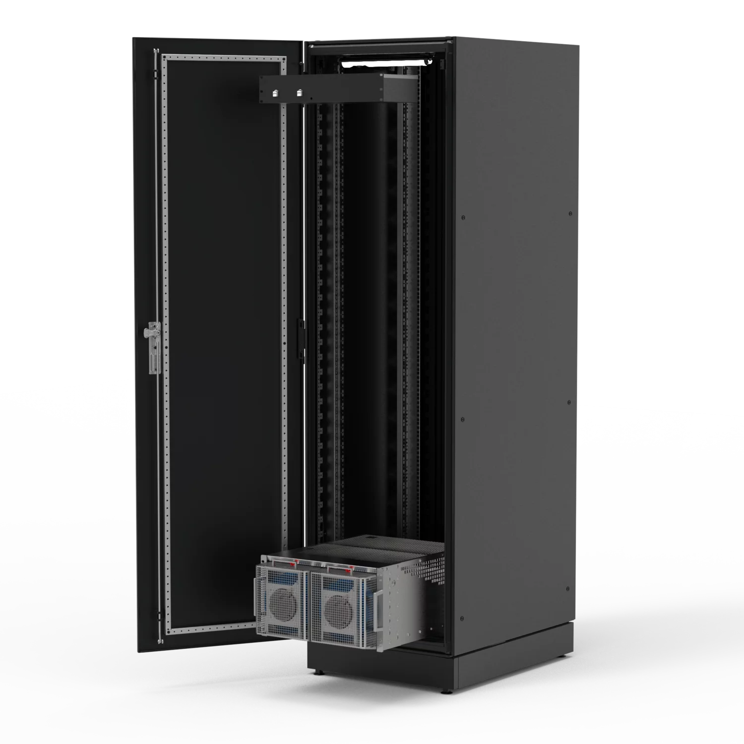 Varistar CP LHX + liquid cooled cabinet, in rack cooler