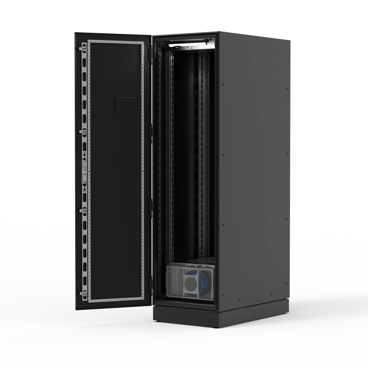Varistar CP LHX + liquid cooled cabinet, in rack cooler