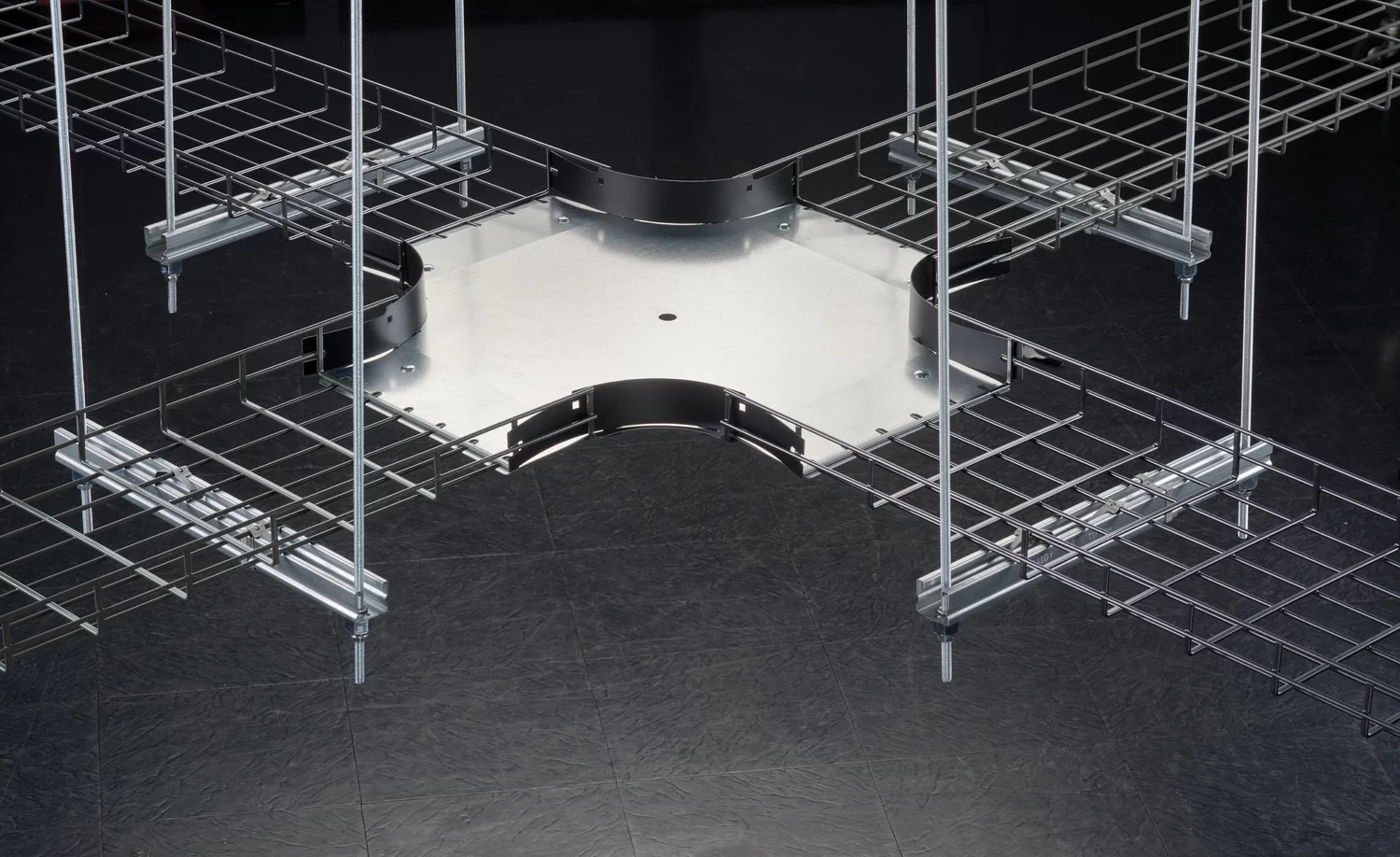 WBT Shaped Tray Pewter, WBT PreForm Intersection, Wire Basket Tray Clip, nVent CADDY Rod Lock Telescoping Strut Replacement