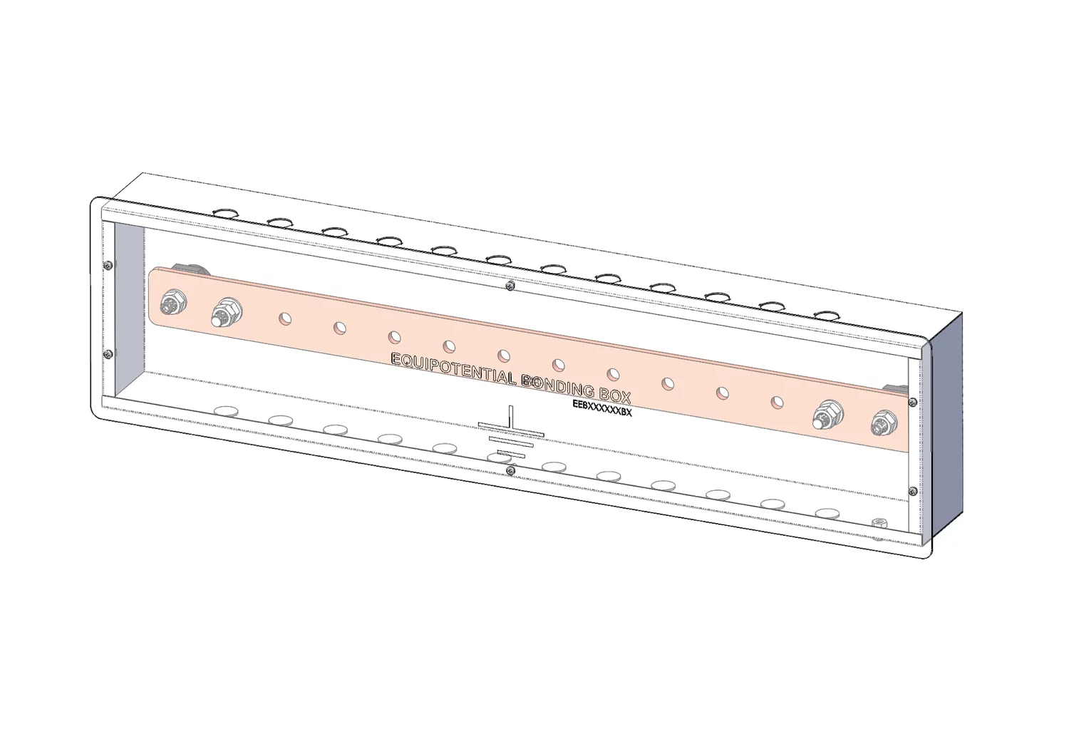 Electrical Earth Bar with Enclosure
