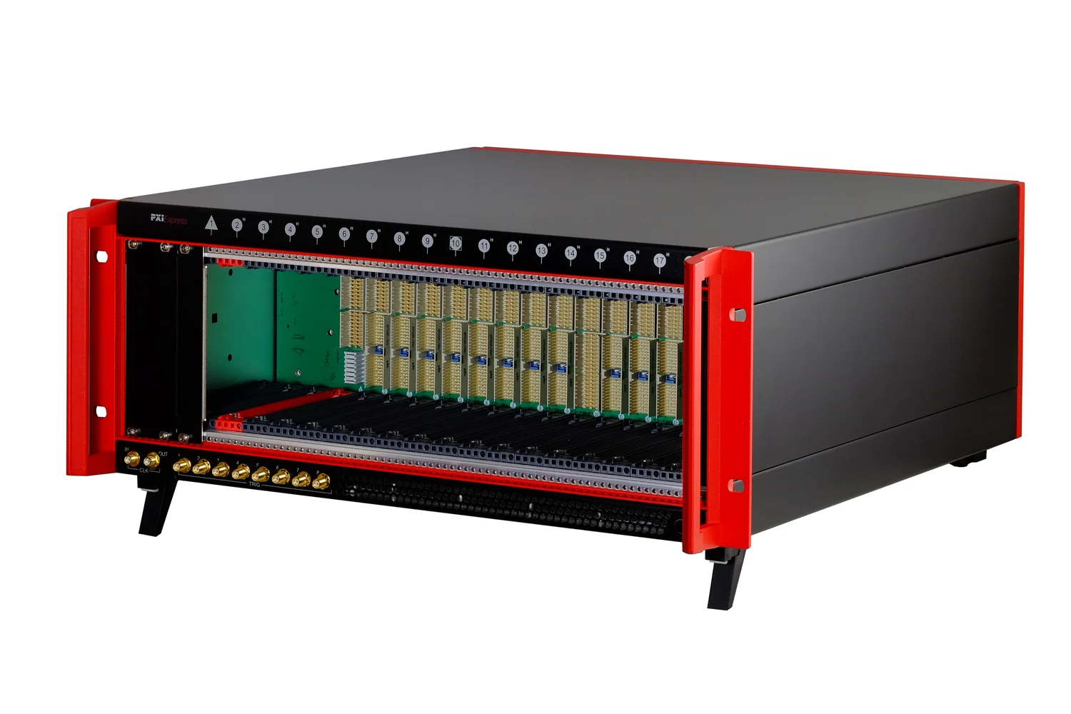 14579-042 PXIe 18 Slot front view