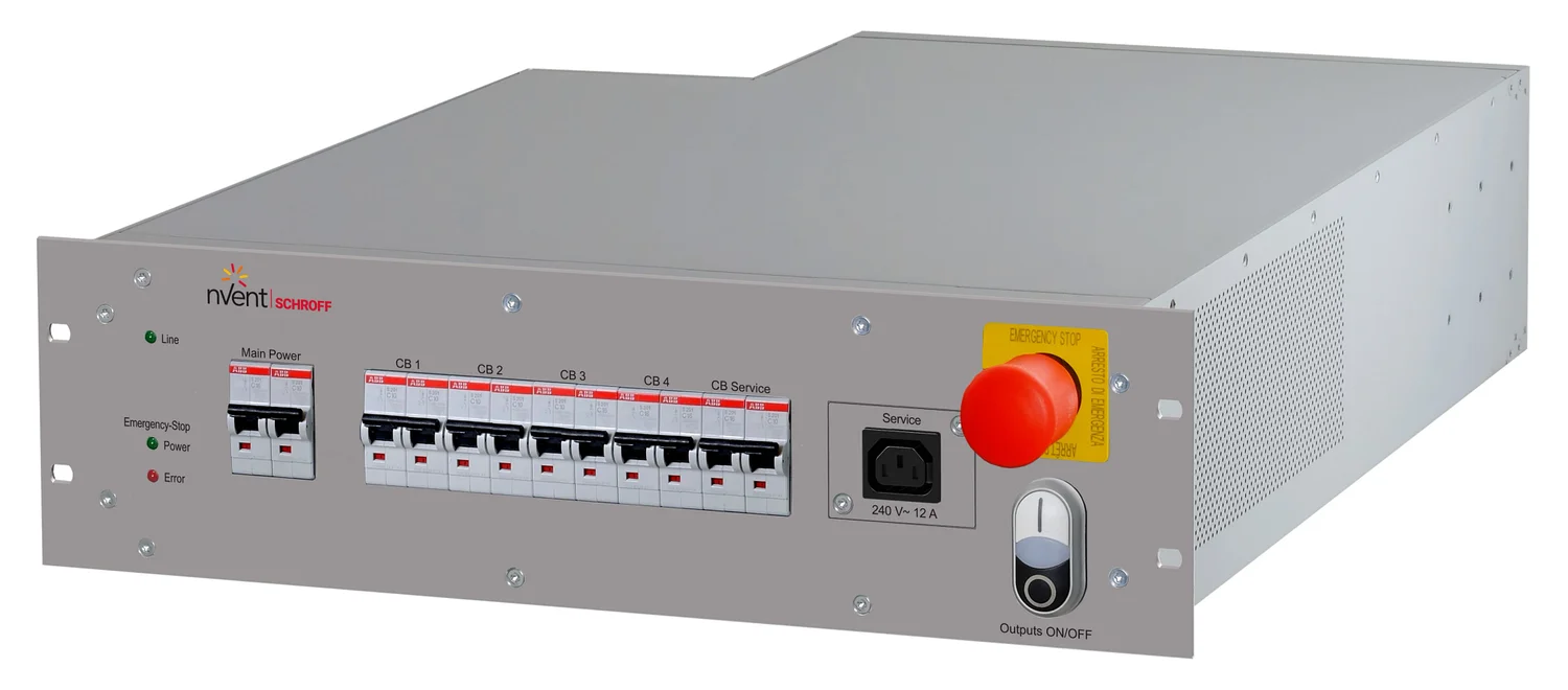 Rack Safety Plus, Power Distribution Unit with Emergency Stop function
