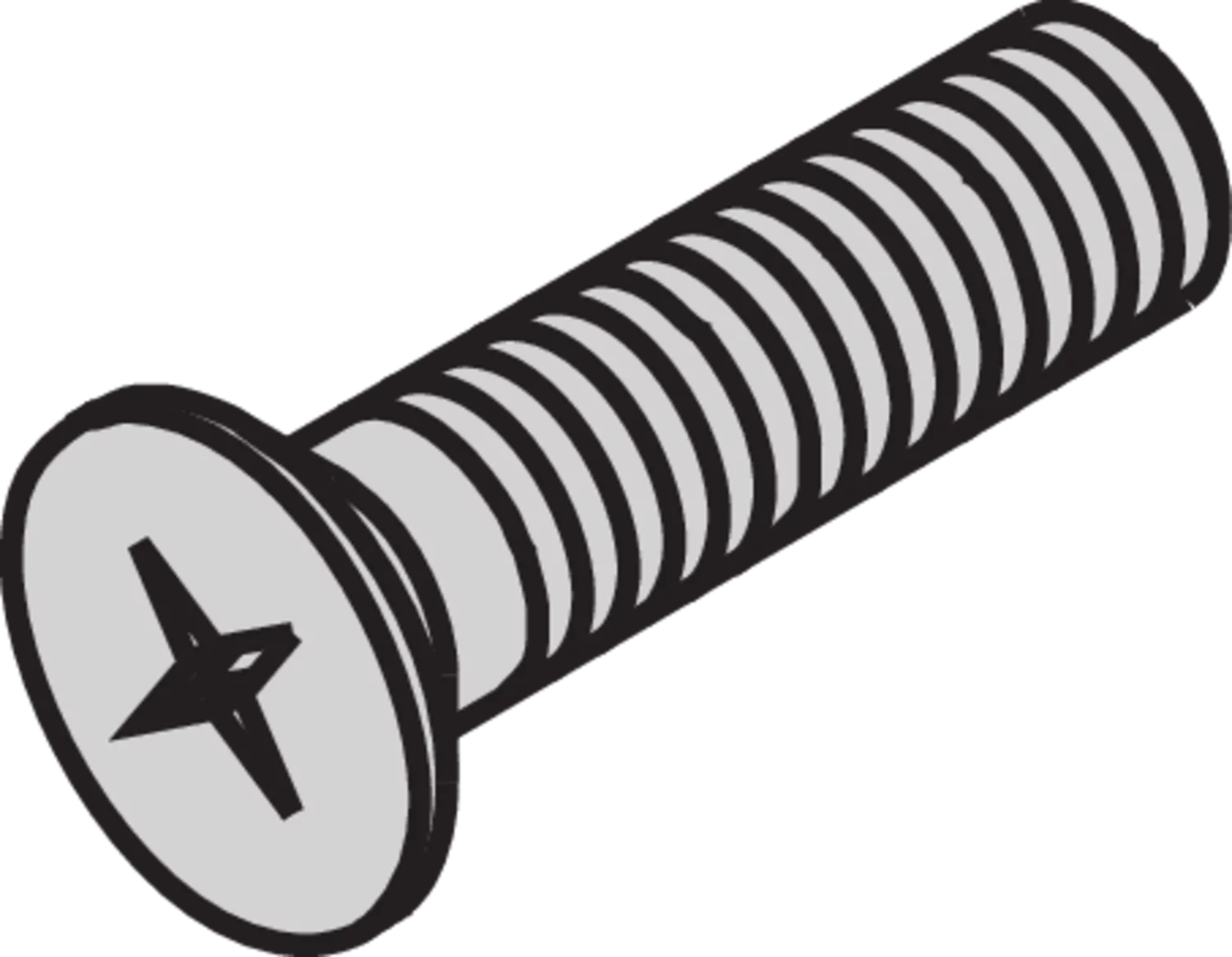 countersunk screw